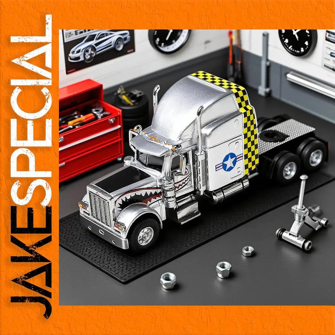 Peterbilt Alloy Semi-Trailer Head 1:64 Model 1 Peterbilt Alloy Semi-Trailer Head 1:64 Model