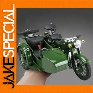 Ural M72 Sidecar Motorcycle 1:10 Scale Model