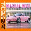Vibrant Pink Mazda MX-5 Miata Diecast Model