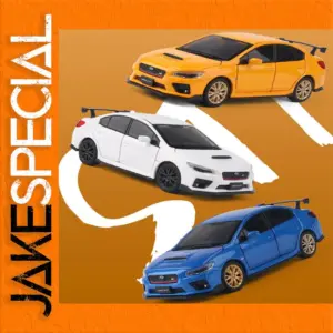 1:32 Scale WRX STI Alloy Diecast Model Car