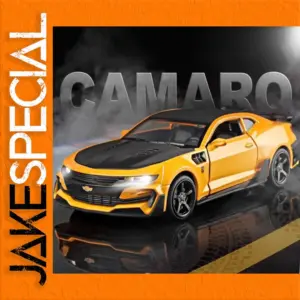 Camaro Bumblebee 1:24 Diecast Model Car
