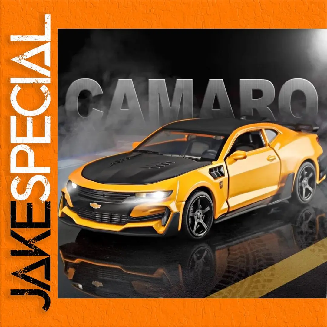 Camaro Bumblebee 1:24 Diecast Model Car 1 Camaro Bumblebee 1:24 Diecast Model Car