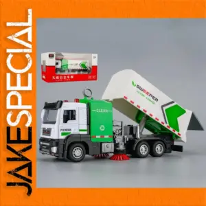 1:32 Scale Diecast City Cleaning Sweeper Truck