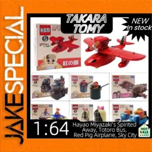 Red Pig Airplane Die-Cast Model 1:64 Scale