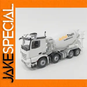 Mercedes-Benz 8x4 Concrete Mixer Model 1:50 Scale