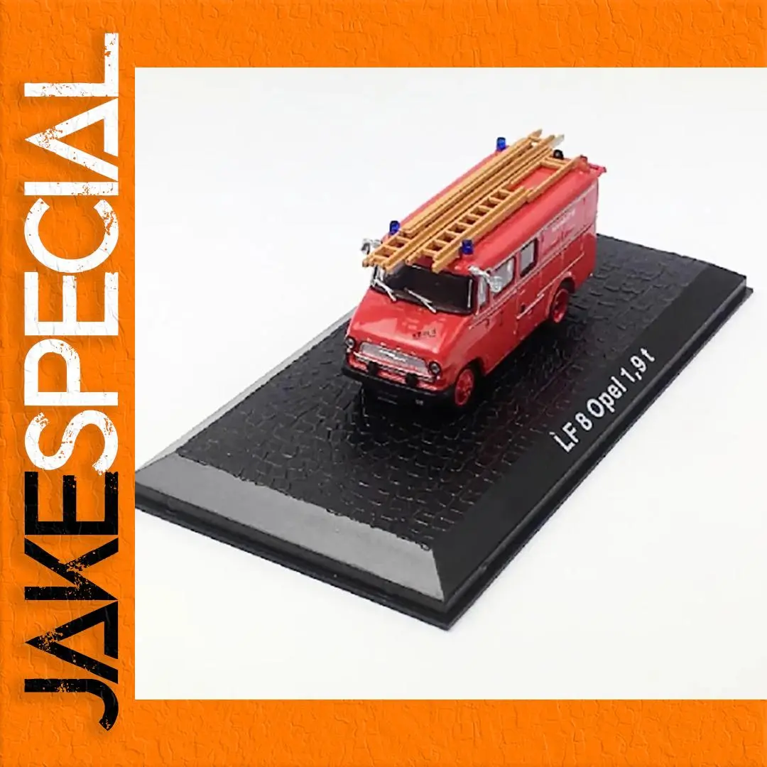 1:72 Scale LF 8 Opel Fire Truck Model 1 1:72 Scale LF 8 Opel Fire Truck Model