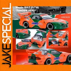 1:64 Scale Mazda RX-7 Die-Cast Model Car