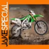 Alloy KX450 Motorcycle Model in Green and White