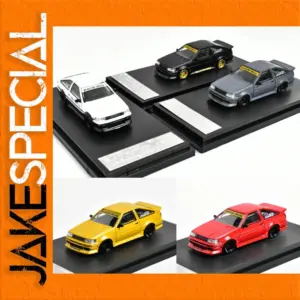 1:64 Scale Wide Body RWB AE86 Model Car Set
