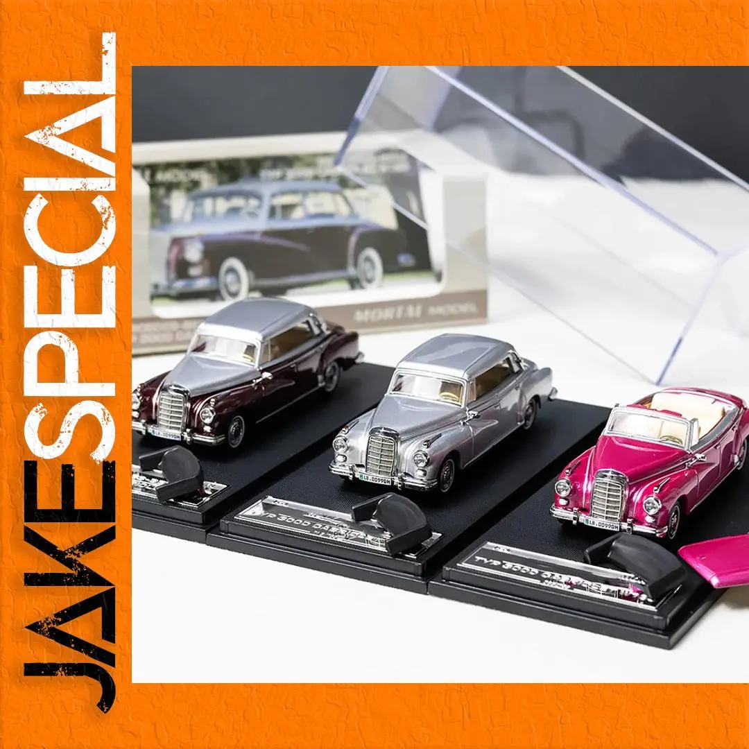 1:64 Diecast 300D Convertible Vintage Car 1 1:64 Diecast 300D Convertible Vintage Car