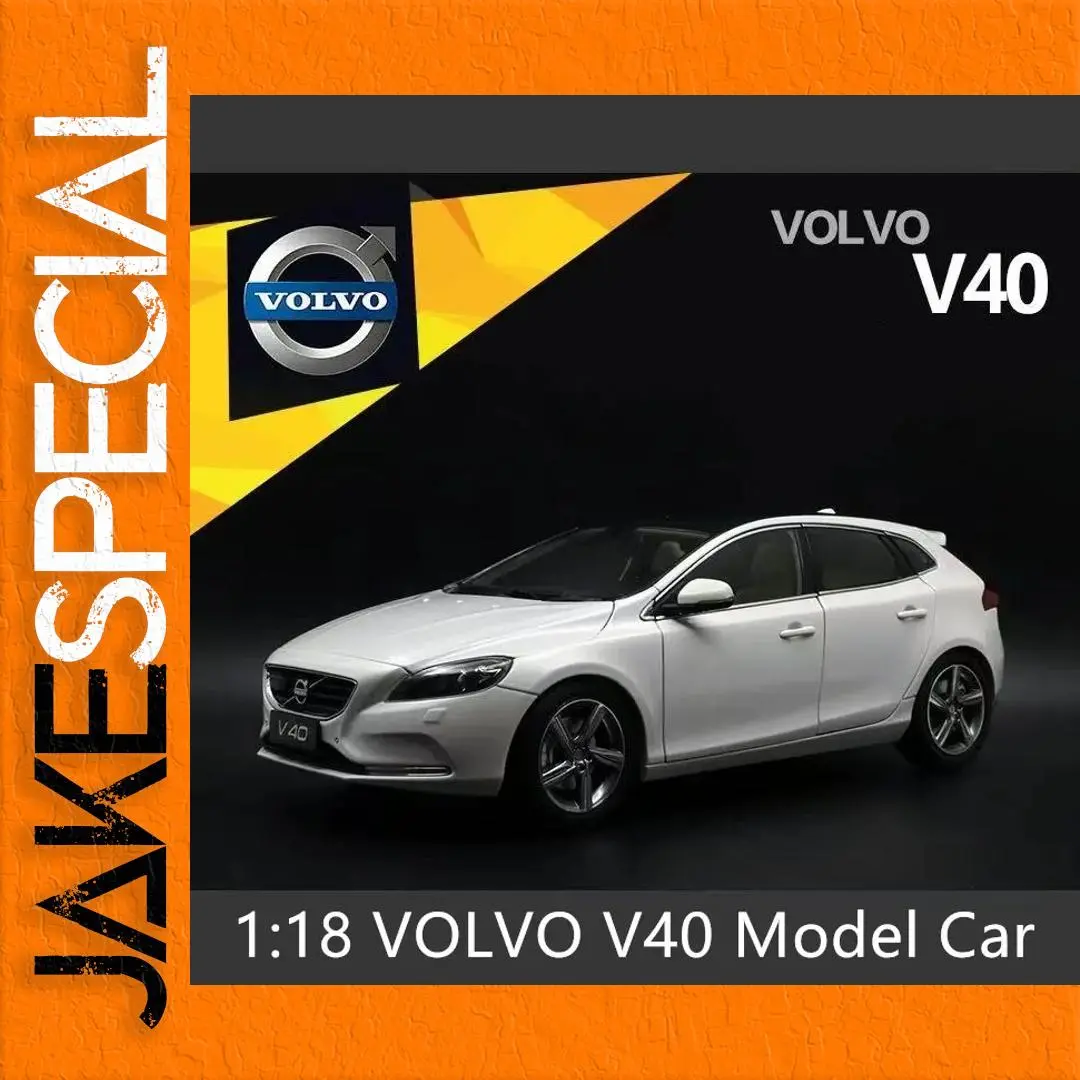 Volvo V40 1:18 Diecast Model SUV Collector's Item 1 Volvo V40 1:18 Diecast Model SUV Collector's Item