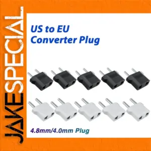 International Travel Adapter Set for EU to US