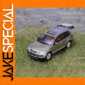 1:64 Diecast Volkswagen Touareg Model Gold Finish