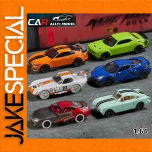 1:64 Scale Diecast Model Sports Car Collection