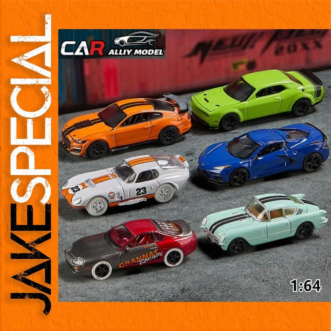 1:64 Scale Diecast Model Sports Car Collection 1 1:64 Scale Diecast Model Sports Car Collection