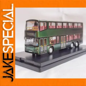 1:76 Scale Hong Kong 104 Double-Decker Bus
