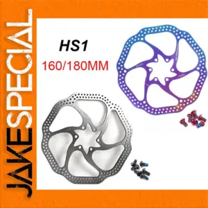 Bicycle Disc Brake Rotor 160mm 180mm Stainless Steel