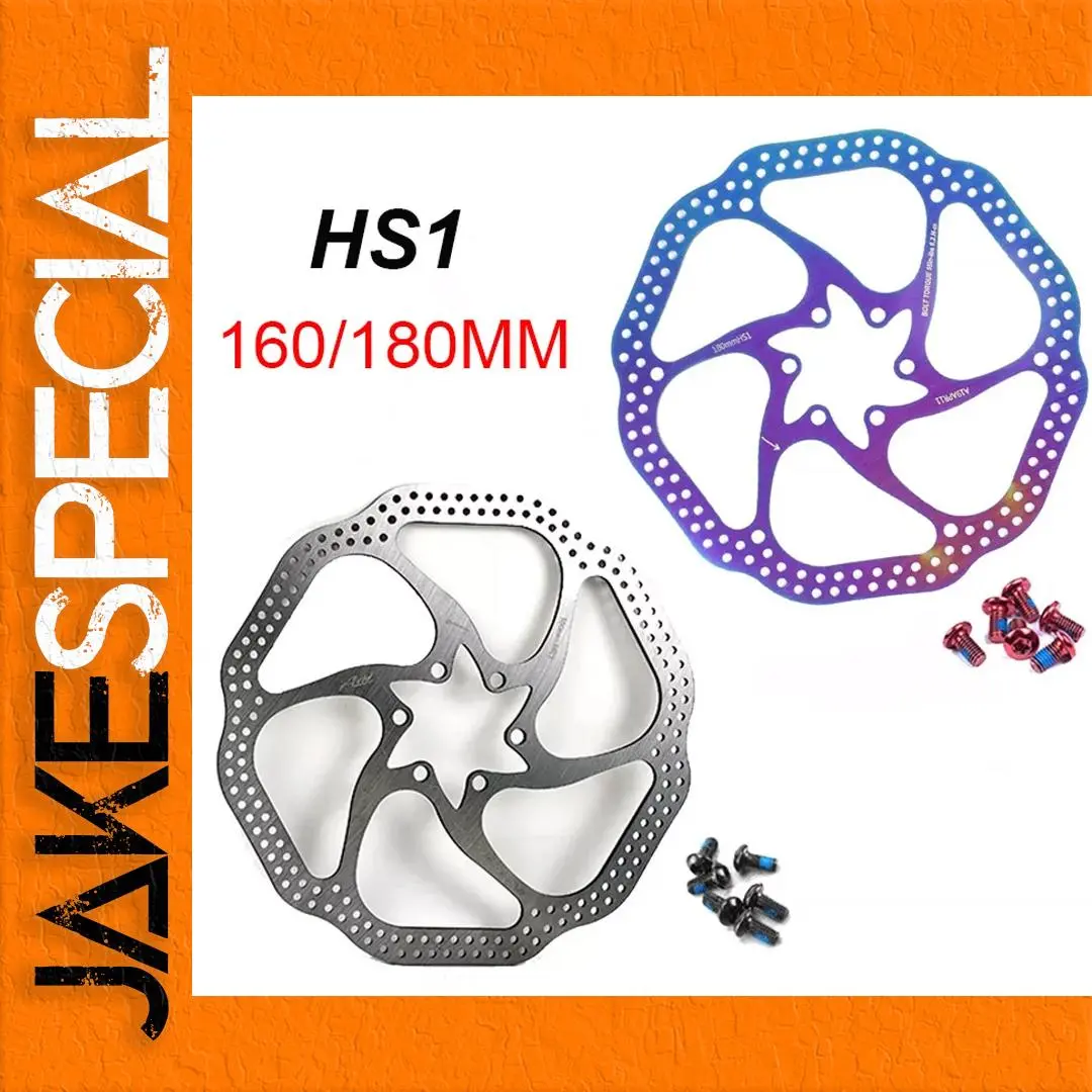 Bicycle Disc Brake Rotor 160mm 180mm Stainless Steel 1 Bicycle Disc Brake Rotor 160mm 180mm Stainless Steel