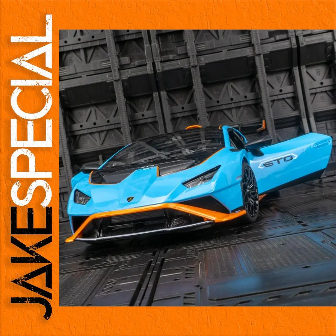 Lamborghini Huracan STO 1:18 Diecast Model 1 Lamborghini Huracan STO 1:18 Diecast Model