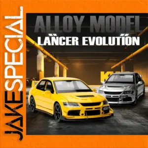 EVO Alloy Supercar Model Decorative Display