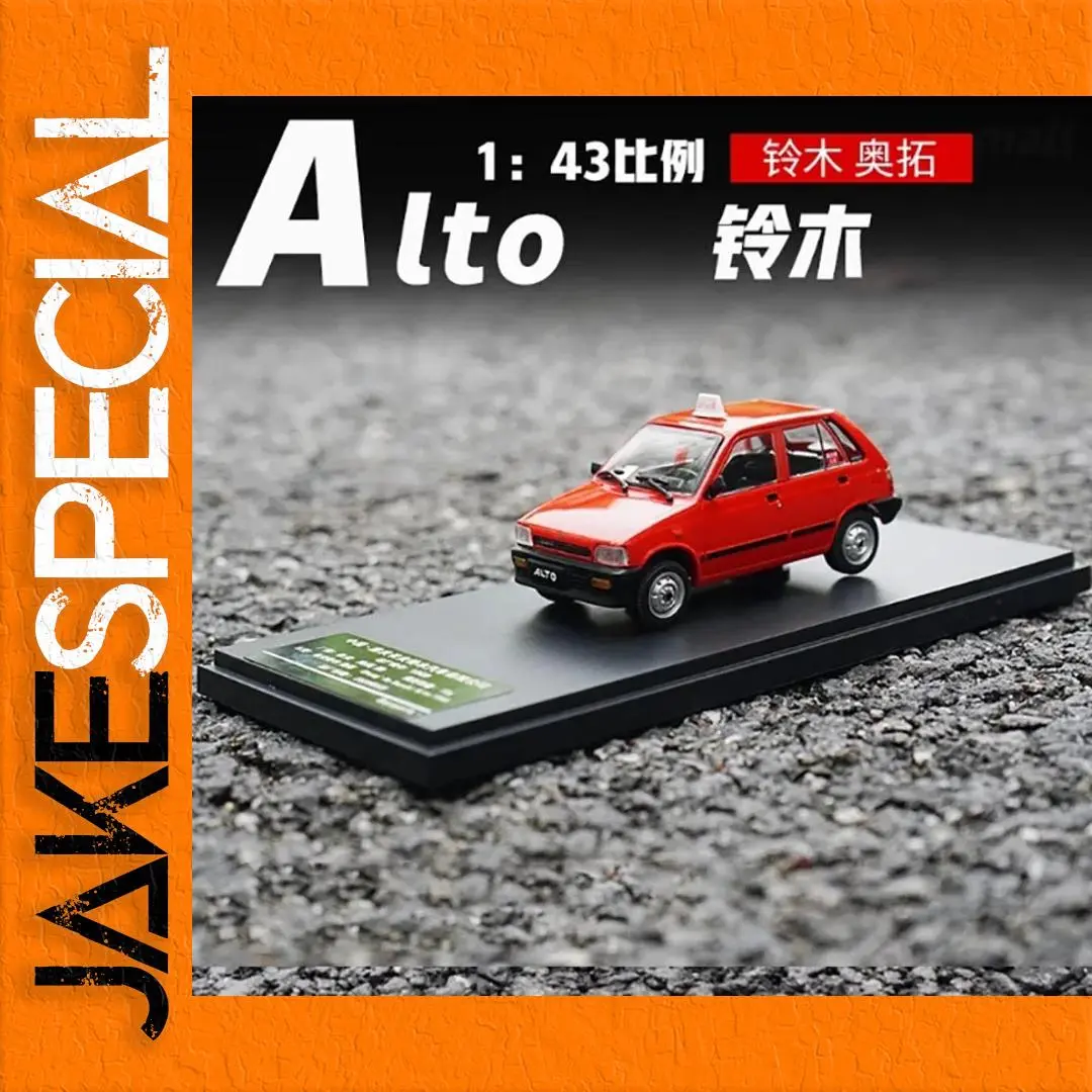 Diecast Suzuki Alto Classic Taxi Model 1:43 1 Diecast Suzuki Alto Classic Taxi Model 1:43