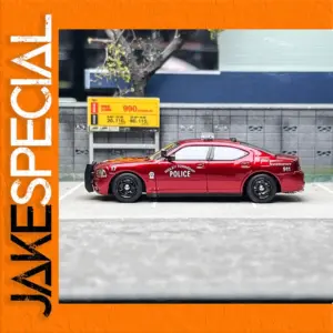 1:64 Diecast Charger Police Model Collectible