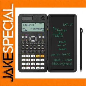 Solar Scientific Calculator with 6.5-Inch Notepad