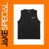 Men's Black Bodybuilding Tank Top