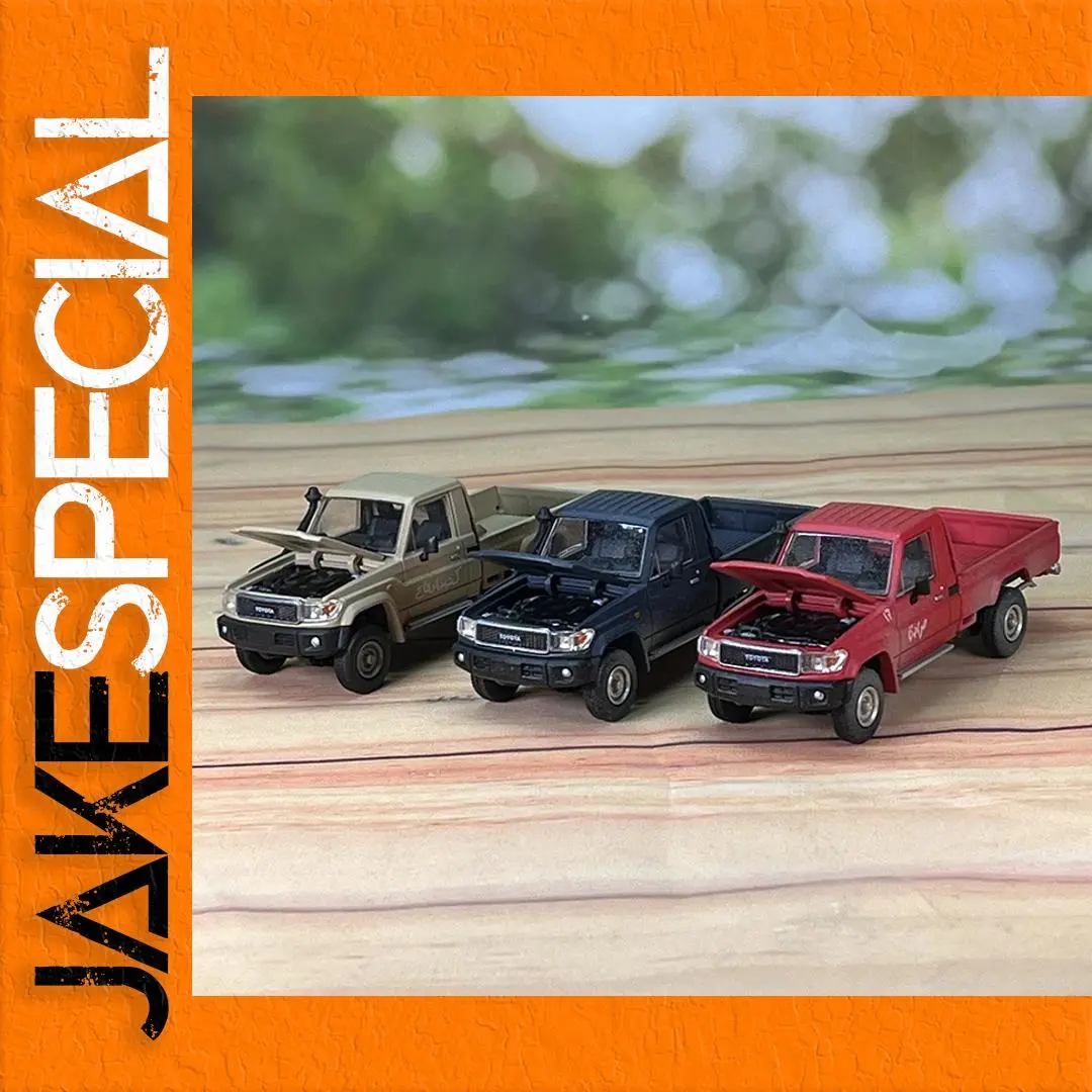 Hobby Fans 1:64 Land J70 LC79 Model Car 1 Hobby Fans 1:64 Land J70 LC79 Model Car