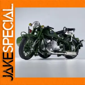 Ural M72 Sidecar Motorcycle 1:10 Scale Model