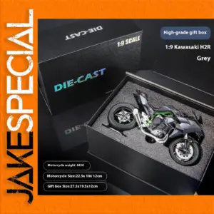 Kawasaki H2R 1:9 Scale Diecast Motorcycle Model