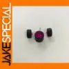 Pink 11mm Six-Spoke Wheels for 1/64 Models