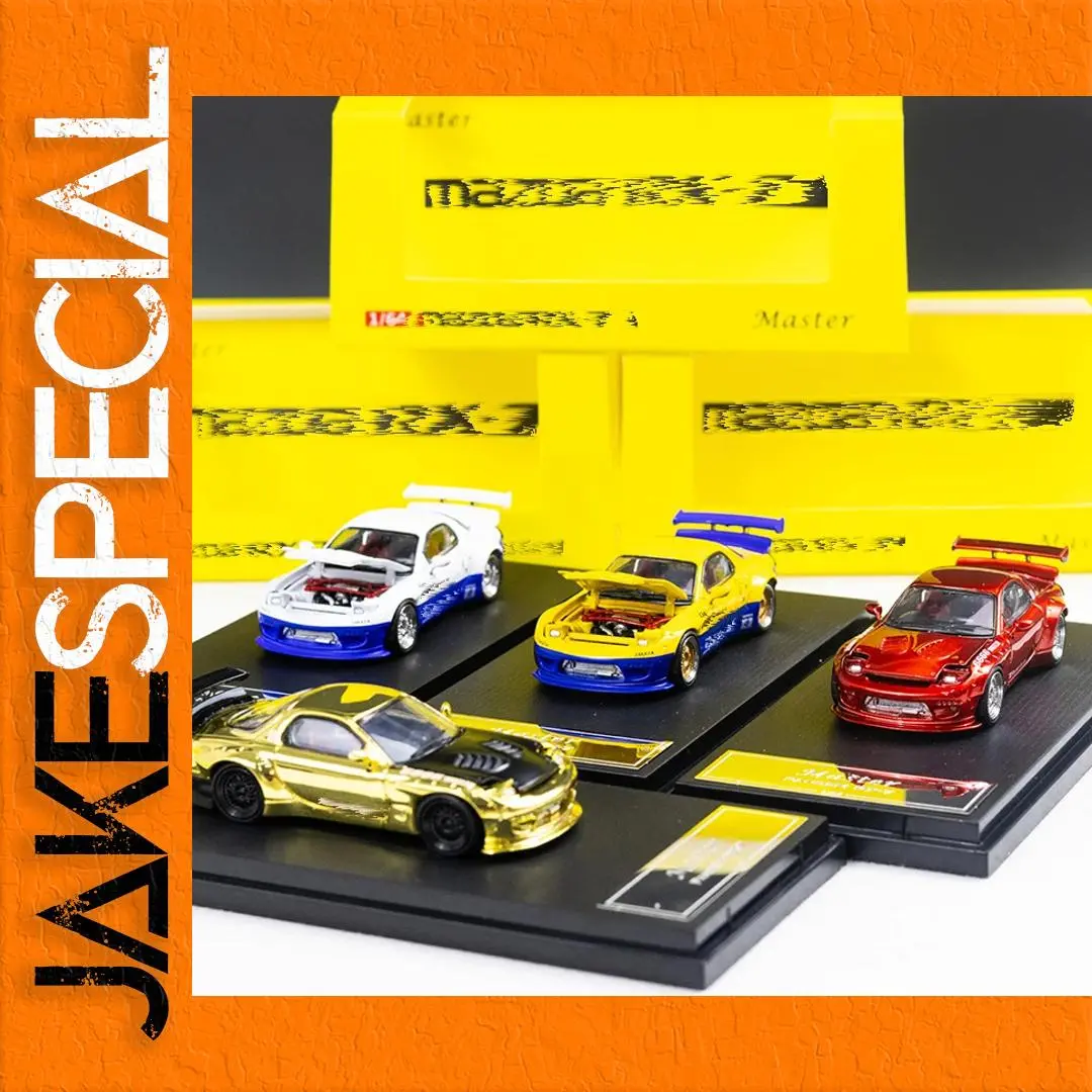 Master 1:64 RX-7 Rocket Rabbit Diecast Set 1 Master 1:64 RX-7 Rocket Rabbit Diecast Set