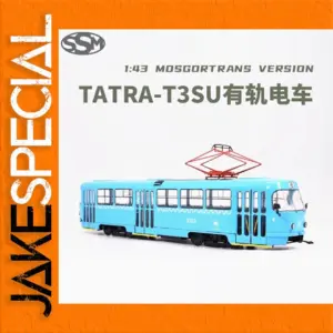 Diecast Model TATRA-T3SU Tram 1:43 Scale