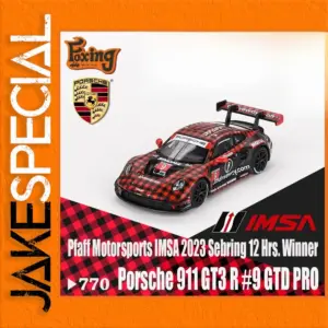 Porsche 911 GT3 R 1:64 Scale Die-Cast Model