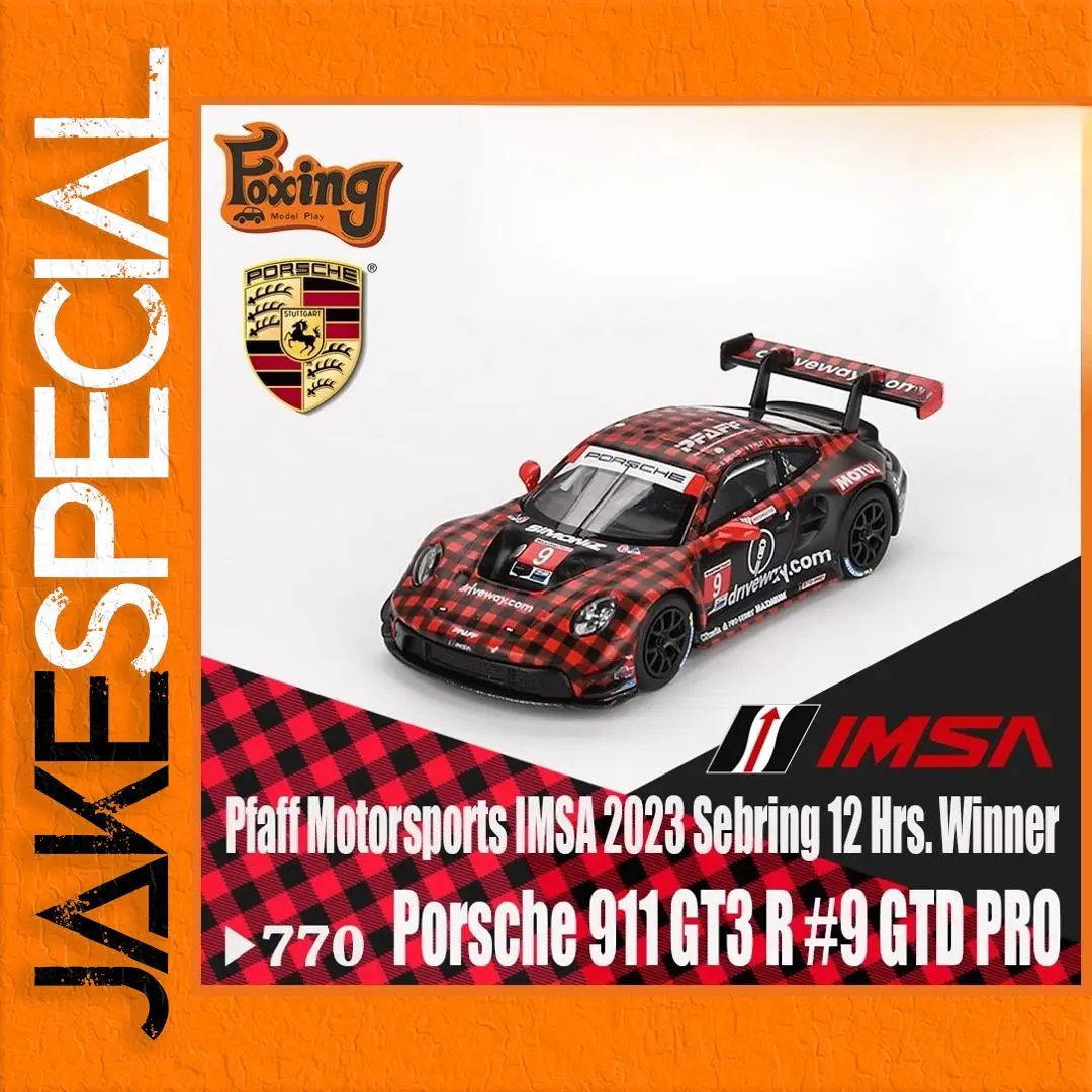 Porsche 911 GT3 R 1:64 Scale Die-Cast Model 1 Porsche 911 GT3 R 1:64 Scale Die-Cast Model