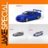 1:64 Scale Diecast Car Model - Metallic Blue