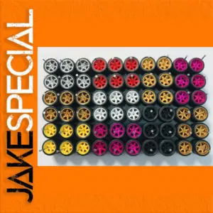 30 Miniature Wheels for 1/64 Scale Models