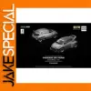 1:64 Scale Metallic Silver Pandem GR Yaris Model