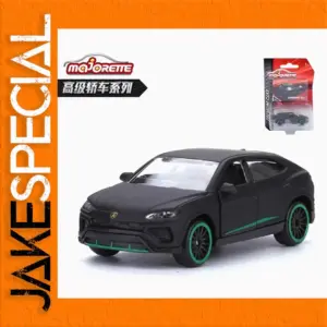 Diecast 1/64 Scale Matte Black Model Car