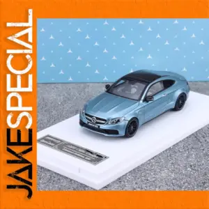 Howie Model 1:64 Diecast C63s Coupe Blue Storm