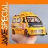 Vibrant Yellow Zinc Alloy Van Model