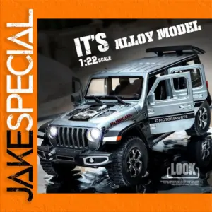Luxury Zinc Alloy Off-Road Jeep Model Car
