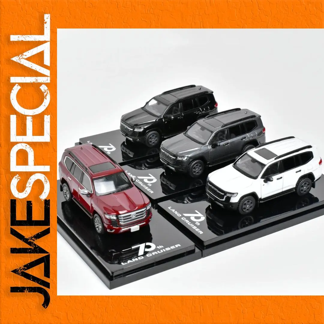 HOBBY JAPAN 1:64 LC300 JA300W Diecast Set 1 HOBBY JAPAN 1:64 LC300 JA300W Diecast Set