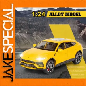 Lamborghini URUS Yellow Alloy Off-Road Model Car