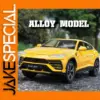 URUS Alloy Model Car in Yellow