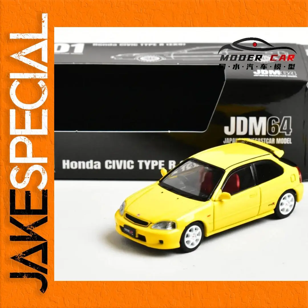 HOBBY JAPAN 1:64 Civic EG6 Type R Diecast 1 HOBBY JAPAN 1:64 Civic EG6 Type R Diecast