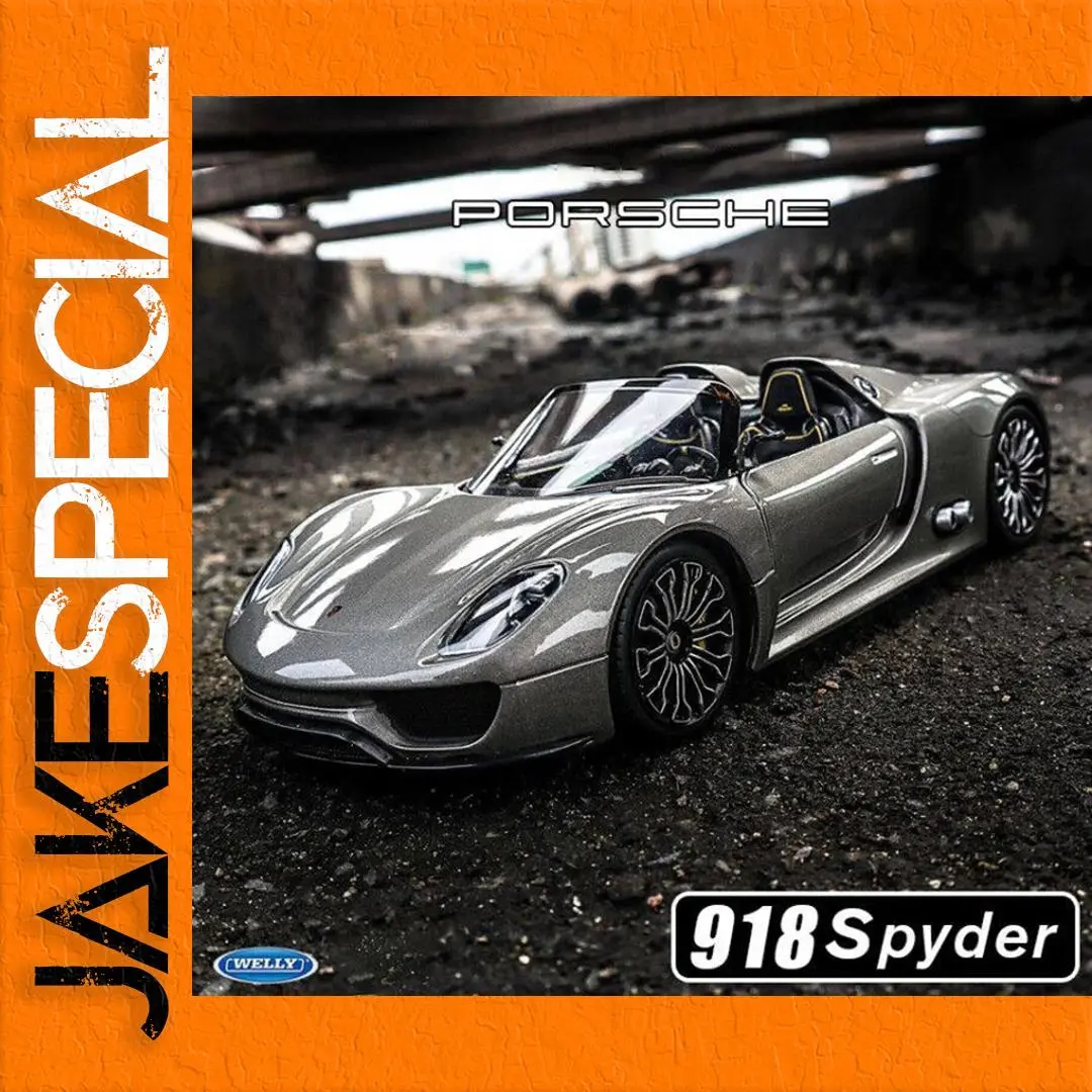 1:24 Scale Porsche 918 Spyder Diecast Model 1 1:24 Scale Porsche 918 Spyder Diecast Model