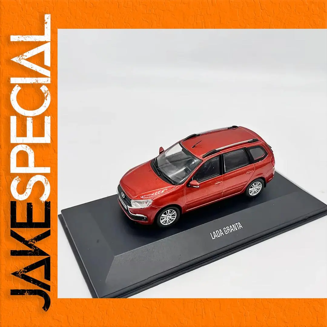 Lada Granta 1:43 Diecast Model in Red 1 Lada Granta 1:43 Diecast Model in Red