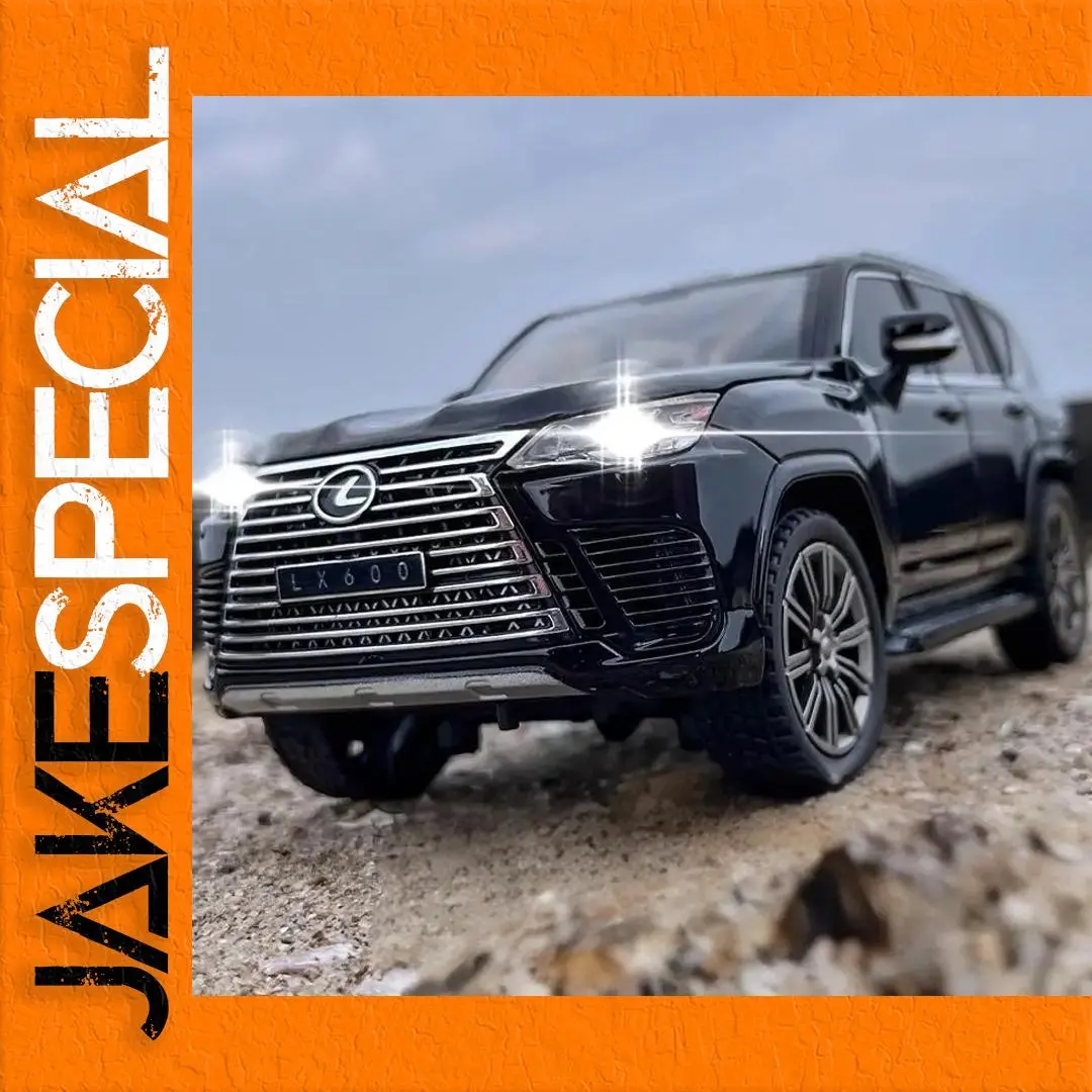 Lexus LX600 Off Road SUV Diecast Model 1:24 1 Lexus LX600 Off Road SUV Diecast Model 1:24